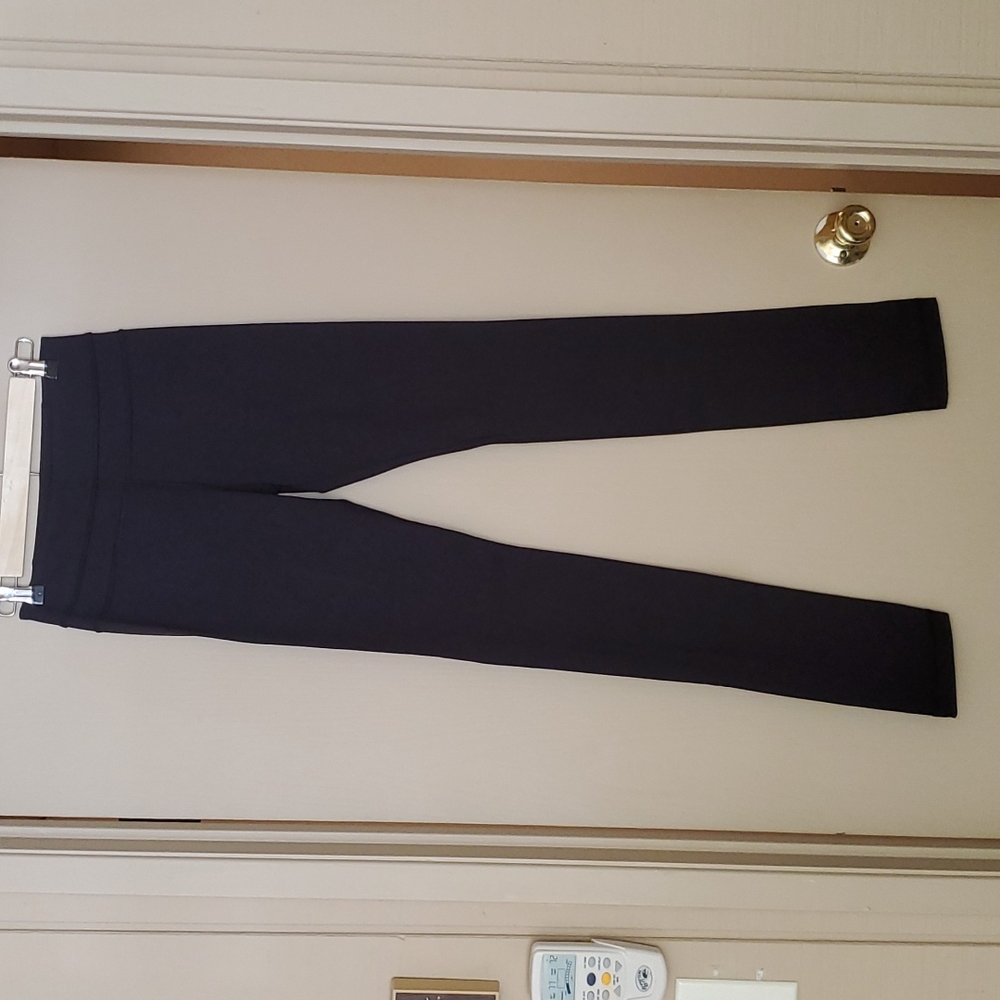 Lululemon Leggings, Straight Leg, Black, 6